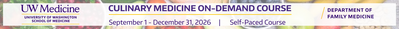 54th Annual Advances in Family Medicine: Culinary Medicine (MJ2702) Banner